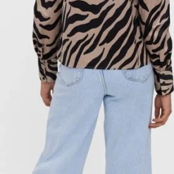 Vero Moda Blouse Vmida Ls Corduroy Shirt Wvn 10273371 Silver Mink/irma Dames Maat - M -Dameskleding Verkoop 286x840 9