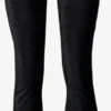 TwoDay Dames Velours Flared Broek - Zwart - Maat XL
