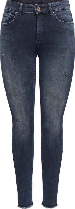 ONLY ONLBLUSH LIFE MID SK ANK RAW BB REA409 Dames Jeans - Maat XS X L32 1 ONLY ONLBLUSH LIFE MID SK ANK RAW BB REA409 Dames Jeans - Maat XS X L32