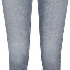 Only Jeans Onlblush Mid Sk Ank Raw Jns Rea0918 15188520 Grey Demin Dames Maat - W26 X L34 -Dameskleding Verkoop 305x840 6