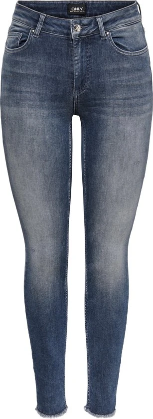 Only ONLBLUSH LIFE MID SK ANK RW REA422 NOOS Special Blue Grey Denim Dames Jeans - Maat L X L30 9 Only ONLBLUSH LIFE MID SK ANK RW REA422 NOOS Special Blue Grey Denim Dames Jeans - Maat L X L30 - Afbeelding 9
