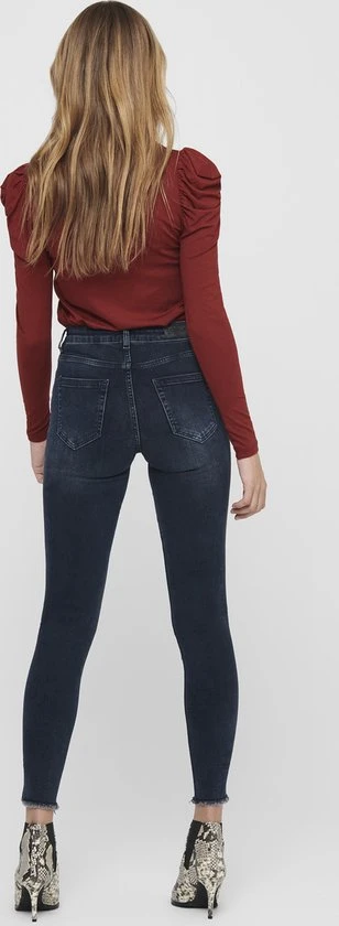 ONLY ONLBLUSH LIFE MID SK ANK RAW BB REA409 Dames Jeans - Maat XS X L32 6 ONLY ONLBLUSH LIFE MID SK ANK RAW BB REA409 Dames Jeans - Maat XS X L32 - Afbeelding 6