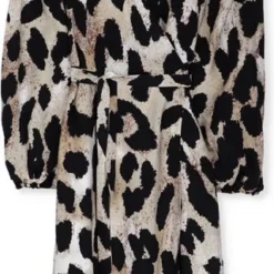 OBJECT OBJLEONORA L/S WRAP MIDI DRESS NOOS Dames Jurk - Maat 40 -Dameskleding Verkoop 320x840 8