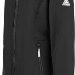 BJØRNSON Signe Softshell Winterjas Parka Dames - Teddy - Maat 40 - Zwart -Dameskleding Verkoop 333x840 2