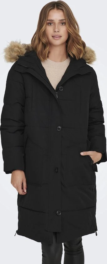 JDY JDYLOOK PADDED LONG PARKA JACKET OTW SIE Dames Jas - Maat XL 5 JDY JDYLOOK PADDED LONG PARKA JACKET OTW SIE Dames Jas - Maat XL - Afbeelding 5