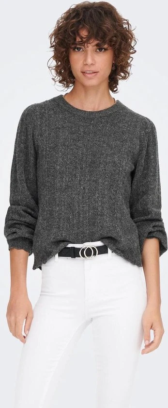 Jacqueline De Yong Trui Jdyspencer Life L/s Structure Pull. 15260262 Dark Grey Melange Dames Maat - L 3 Jacqueline De Yong Trui Jdyspencer Life L/s Structure Pull. 15260262 Dark Grey Melange Dames Maat - L - Afbeelding 3