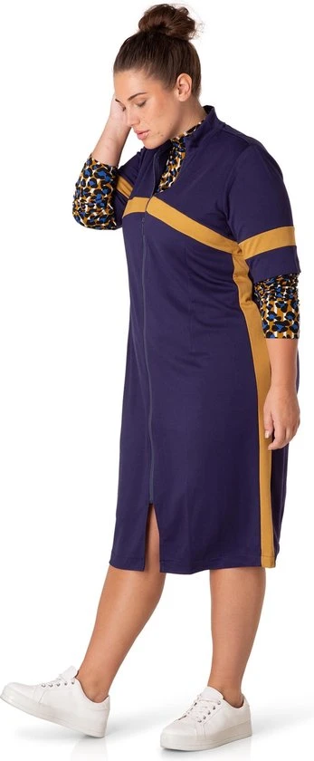 Jurk Yesta Bies En Lange Rits 112CM 4 Jurk Yesta Bies En Lange Rits 112CM - Afbeelding 4