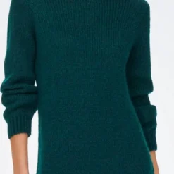 JDY JDYDINEA L/S SOLID ROLLNECK DRE KNT Dames Jurk - Maat S