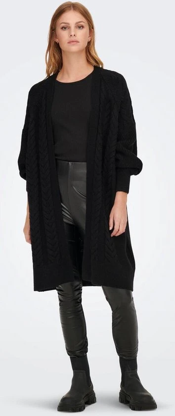 ONLY ONLSIF FREJA L/S CARDIGAN LONG KNT Dames Trui - Maat S 3 ONLY ONLSIF FREJA L/S CARDIGAN LONG KNT Dames Trui - Maat S - Afbeelding 3