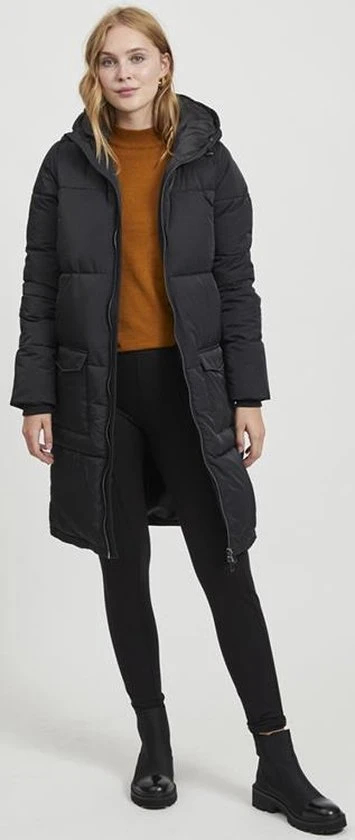 OBJECT OBJZHANNA L/S LONG JACKET NOOS Dames Jas - Maat M 17 OBJECT OBJZHANNA L/S LONG JACKET NOOS Dames Jas - Maat M - Afbeelding 17