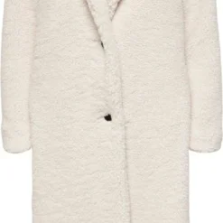ONLY ONLBRITT TEDDY X-LONG COAT OTW Dames Jas - Maat XS