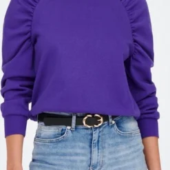 ONLY ONLEVERY L/S RUSHED SWEATSHIRT PNT Dames Trui - Maat L -Dameskleding Verkoop 357x840 2