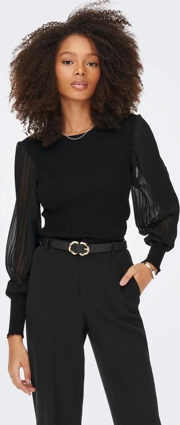 ONLY ONLMANILLA L/S PULLOVER KNT Dames Trui - Maat XL 3 ONLY ONLMANILLA L/S PULLOVER KNT Dames Trui - Maat XL - Afbeelding 3