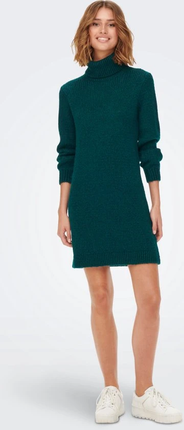 JDY JDYDINEA L/S SOLID ROLLNECK DRE KNT Dames Jurk - Maat S 3 JDY JDYDINEA L/S SOLID ROLLNECK DRE KNT Dames Jurk - Maat S - Afbeelding 3