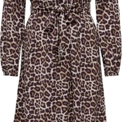 ONLY ONLNOVA LUX L/S AMY LONG DRESS AOP PTM Dames Jurk - Maat M