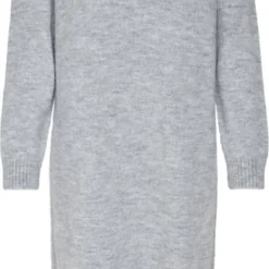 ONLY ONLBRANDIE L/S ROLL NECK DRESS KNT NOOS Dames Jurk - Maat S