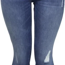 ONLY CARMAKOMA CARWILLY REG SKINNY ANK JEANS MBD NOOS Dames Jeans - Maat 44