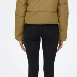 Only Jas Onldolly Short Puffer Jacket Otw No 15205371 Tigers Eye Dames Maat - S -Dameskleding Verkoop 369x840 4