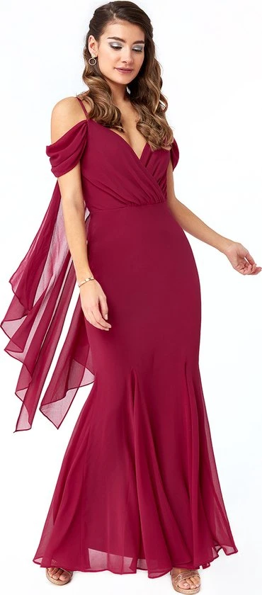 Merkloos Speelse Jurk Met Drapering Aan De Achterkant - Maat 38 - Roze 1 Merkloos Speelse Jurk Met Drapering Aan De Achterkant - Maat 38 - Roze