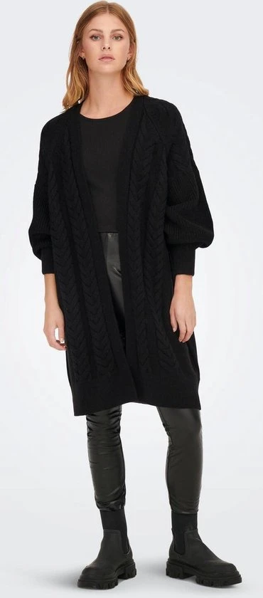 ONLY ONLSIF FREJA L/S CARDIGAN LONG KNT Dames Trui - Maat S 4 ONLY ONLSIF FREJA L/S CARDIGAN LONG KNT Dames Trui - Maat S - Afbeelding 4