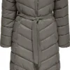 ONLY ONLMAGGIE X-LONG PUFFER CC OTW Dames Gequilte Jas - Maat L