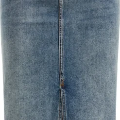WE Fashion Denim Rok Met Split