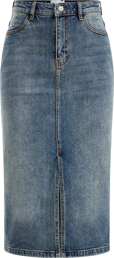 WE Fashion Denim Rok Met Split 1 WE Fashion Denim Rok Met Split