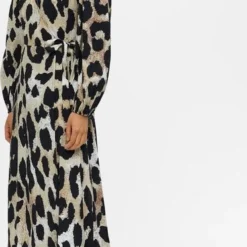 OBJECT OBJLEONORA L/S WRAP MIDI DRESS NOOS Dames Jurk - Maat 40 -Dameskleding Verkoop 373x840 2