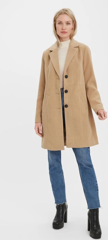 VERO MODA VMCALACINDY AW22 COAT GA BOOS Dames Jas - Maat M 5 VERO MODA VMCALACINDY AW22 COAT GA BOOS Dames Jas - Maat M - Afbeelding 5