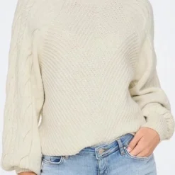 ONLY ONLLEISE FREYA LS HIGH NECK PULLOVER KNT Dames Trui - Maat XS -Dameskleding Verkoop 379x840