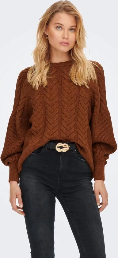 Only Trui Onlsif Freja L/s Pullover Knt 15259158 Argan Oil Dames Maat - M 4 Only Trui Onlsif Freja L/s Pullover Knt 15259158 Argan Oil Dames Maat - M - Afbeelding 4
