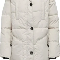 JDY JDYLOOK PADDED LONG PARKA JACKET OTW SIE Dames Jas - Maat L