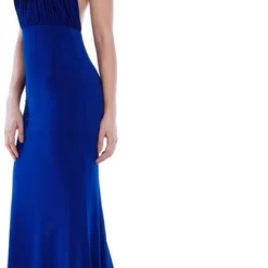 Merkloos Dames Jurk - Blauw - Maat 40