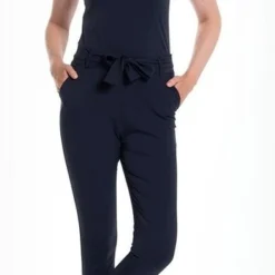 Blauwe Broek/Pantalon Van Je M'appelle - Dames - Travelstof - Maat S - 10 Maten Beschikbaar -Dameskleding Verkoop 392x840