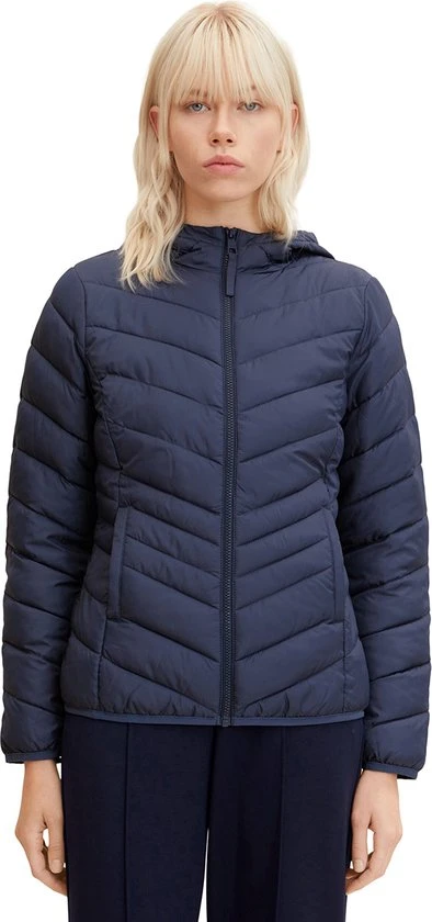 Tom Tailor Tussenseizoensjas Dames - Donkerblauw - 1029236 - Maat XS 3 Tom Tailor Tussenseizoensjas Dames - Donkerblauw - 1029236 - Maat XS - Afbeelding 3