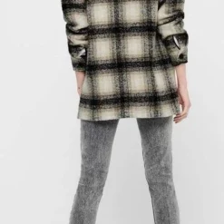 ONLY ONLALLISON CHECK SHACKET OTW NOOS Dames Jas - Maat M -Dameskleding Verkoop 395x840 1