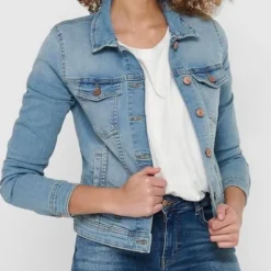 ONLY ONLTIA LIFE DNM JACKET BB LB BEX179 NOOS Dames Jas - Maat 38 -Dameskleding Verkoop 397x840 1