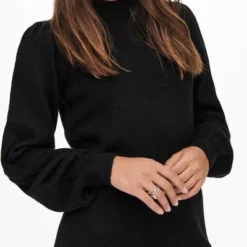 JACQUELINE DE YONG JDYRUE L/S HIGH NECK DRESS KNT Dames Jurk - Maat S -Dameskleding Verkoop 400x840 7