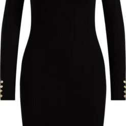 WE Fashion Dames Jurk Van Ribstof