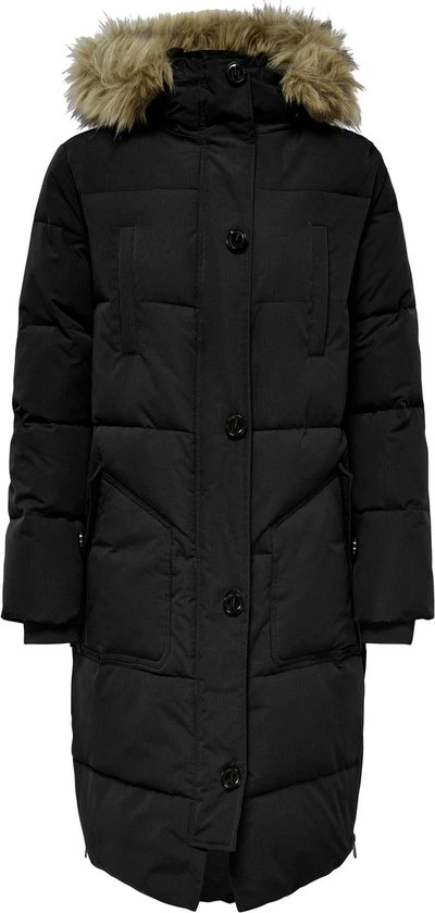 JDY JDYLOOK PADDED LONG PARKA JACKET OTW SIE Dames Jas - Maat XL 3 JDY JDYLOOK PADDED LONG PARKA JACKET OTW SIE Dames Jas - Maat XL - Afbeelding 3