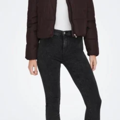 Only Jas Onldolly Short Puffer Jacket Otw No 15205371 Mulch Dames Maat - S -Dameskleding Verkoop 405x840 1