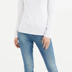 WE Fashion Dames Biologisch Katoen Shirt - Maat XL -Dameskleding Verkoop 413x840 7