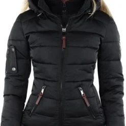 Versano Shamila New Generation Korte Dames Winterjas S - Zwart