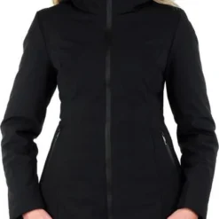 Versano Zita Dames Slim Fit Winterjas L - Zwart