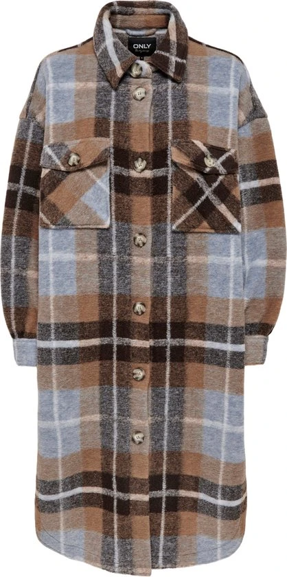 ONLY ONLANDREA X-LONG SHACKET CC OTW Dames Jas - Maat M 1 ONLY ONLANDREA X-LONG SHACKET CC OTW Dames Jas - Maat M