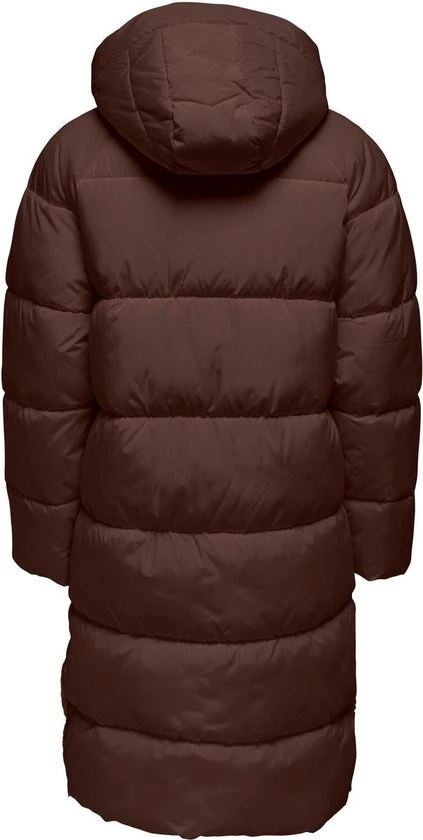 Only Jas Onlamanda Long Puffer Coat Cc Otw 15233425 Chestnut Dames Maat - S 3 Only Jas Onlamanda Long Puffer Coat Cc Otw 15233425 Chestnut Dames Maat - S - Afbeelding 3