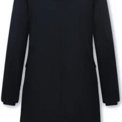 Gentile Bellini Lange Gewatteerde Jas Dames Parka - 2728 - Zwart -Dameskleding Verkoop 424x840 7