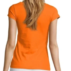 Sols Dames T-shirt V-hals Oranje 40 (L) -Dameskleding Verkoop 425x840 4
