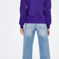 ONLY ONLEVERY L/S RUSHED SWEATSHIRT PNT Dames Trui - Maat L -Dameskleding Verkoop 428x840