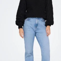 ONLY ONLLEISE FREYA LS HIGH NECK PULLOVER KNT Dames Trui - Maat L -Dameskleding Verkoop 429x840 3